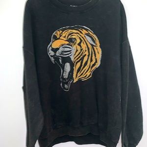 XXX Rude Hot Topic XL Tiger Sweater